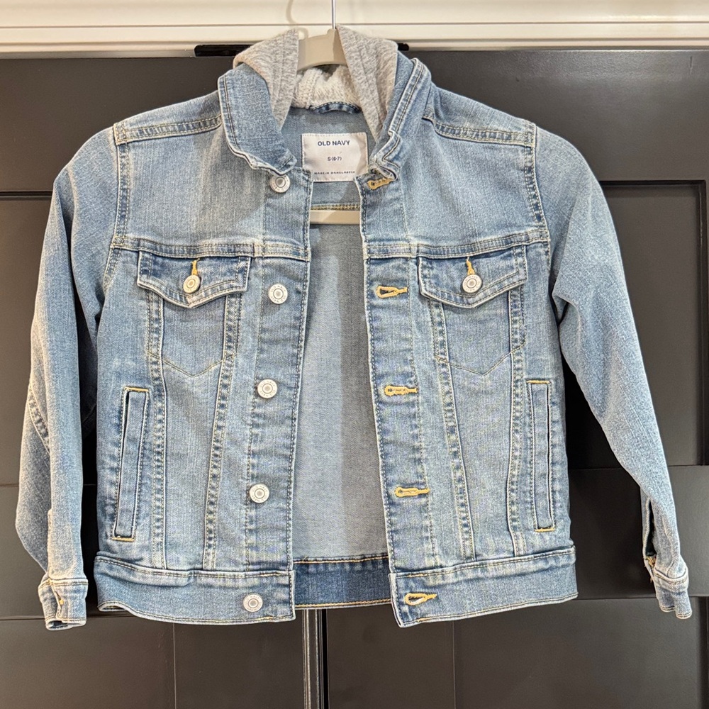 Old Navy Kids Light Blue Jean Jacket